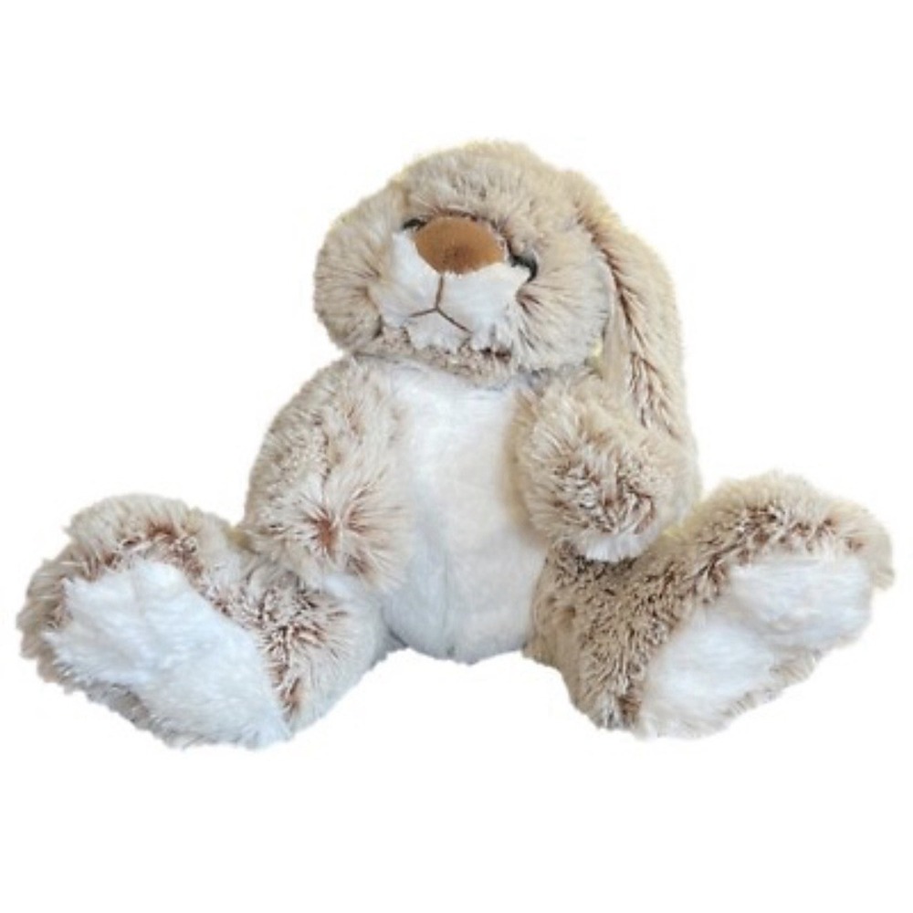 Melissa & Doug Burrow Bunny Rabbit 9" Stuffed Animal Plush 9x6x10 Floppy Ears